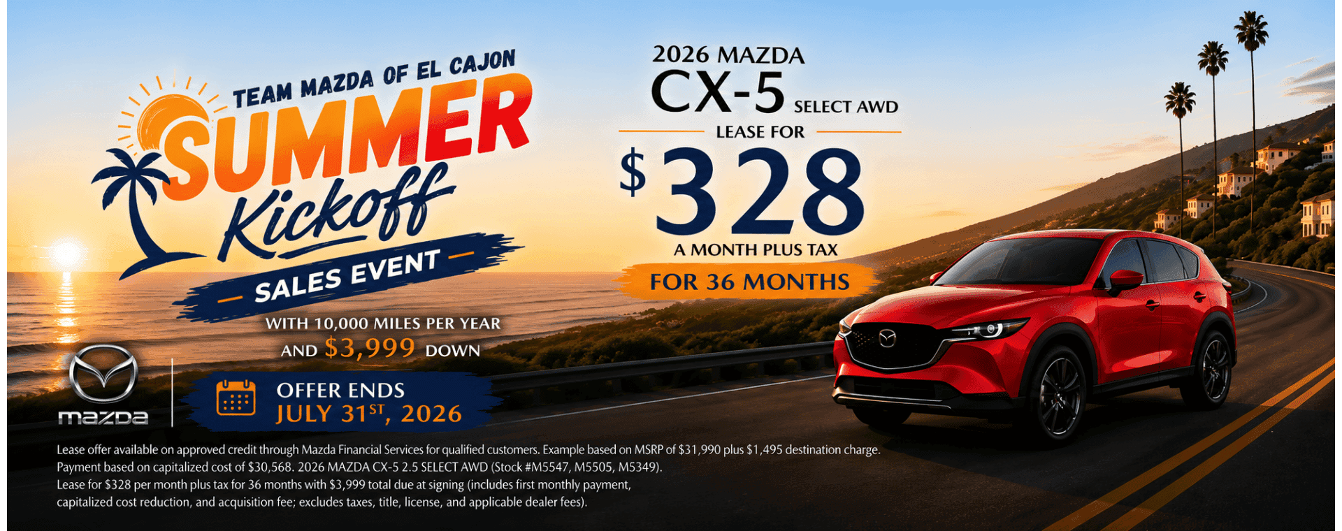 July CX5 New