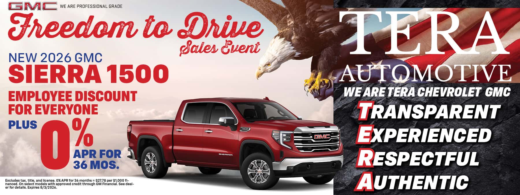 2026 GMC Sierra 1500 Offer