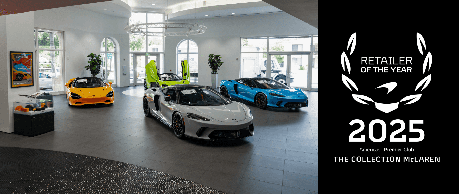 The Collection McLaren Showroom
