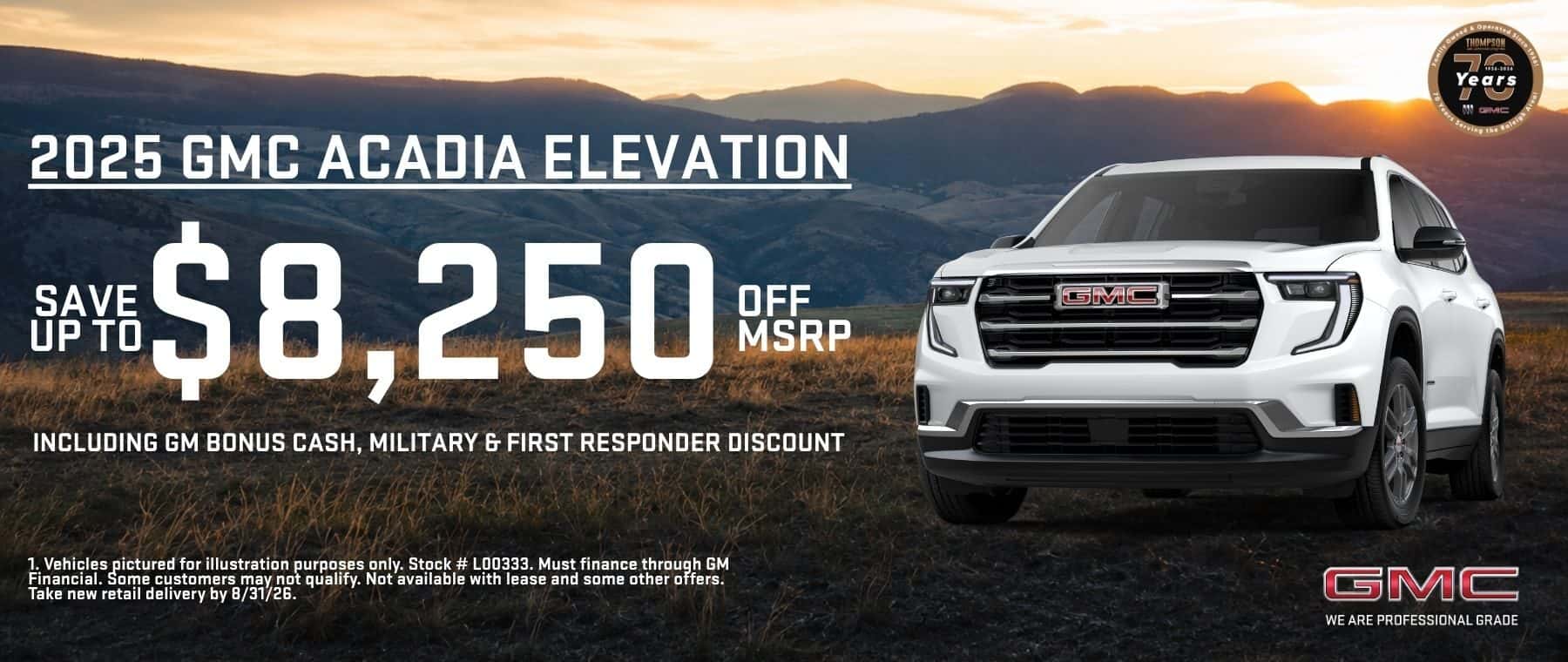 Acadia Elevation