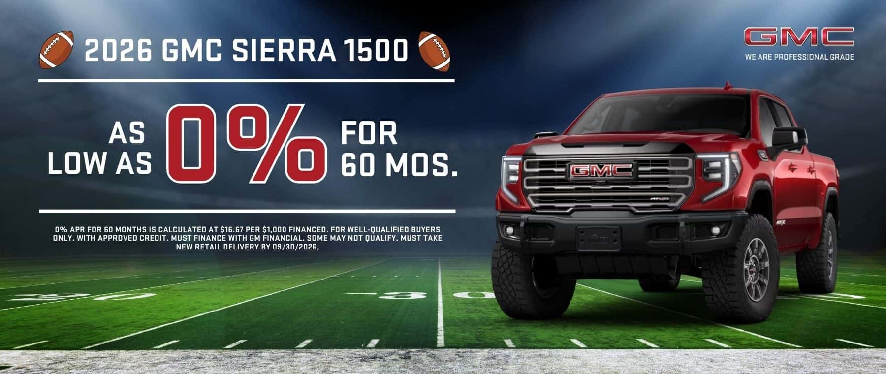 Sierra 0% APR