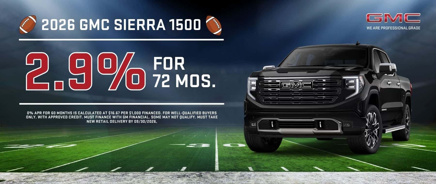 Sierra 2.9% APR