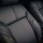 Black Leather Seats in a Vehicle