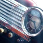 Classic car dashboard