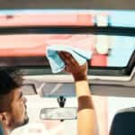 Cleaning the Inside of a Sunroof