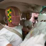 Crash Test Dummies in a Car