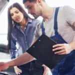 Customer Talking to a Mechanic