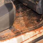 Mud on a Car Floor