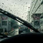 Rain on Windshield