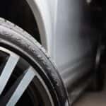 Tire on a Car