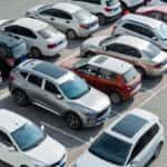 Vehicles in a Parking Lot