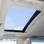 Moonroof on a modern car