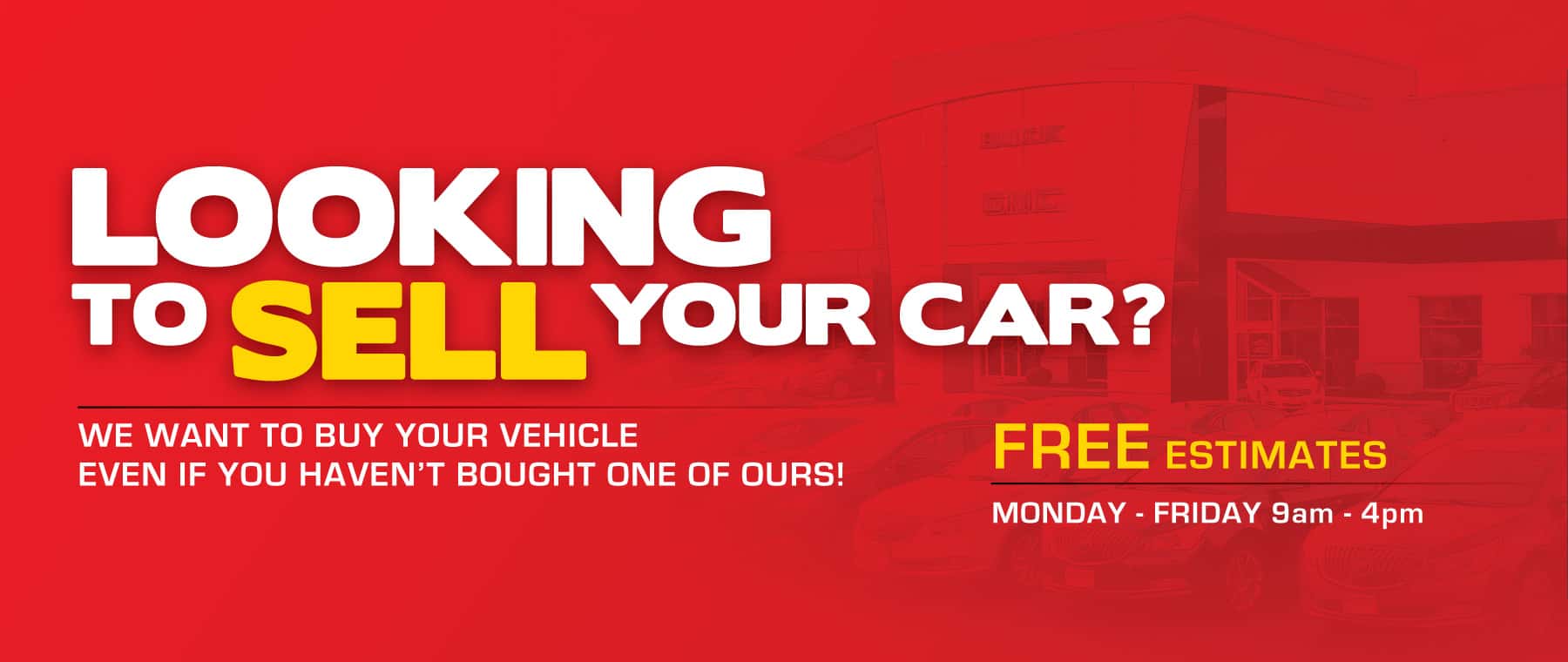 We will buy your car