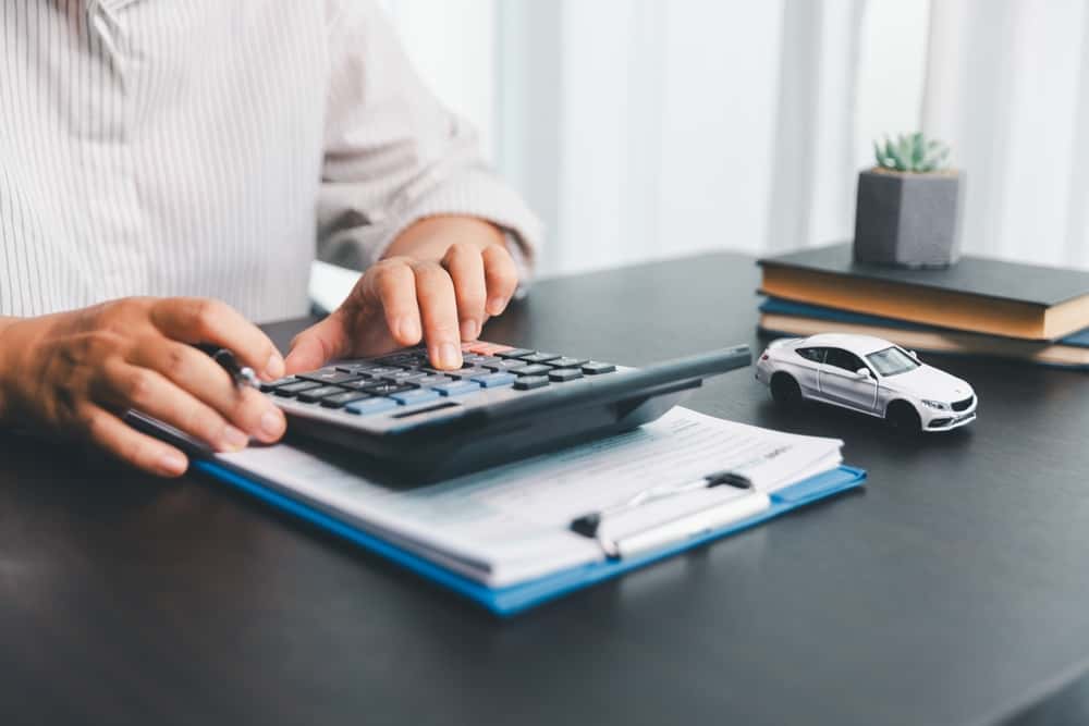 Financing a used vehicle calculation