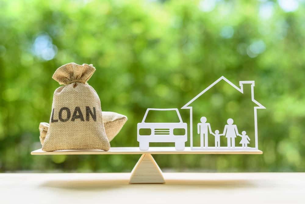 Loan for financing a used vehicle concept