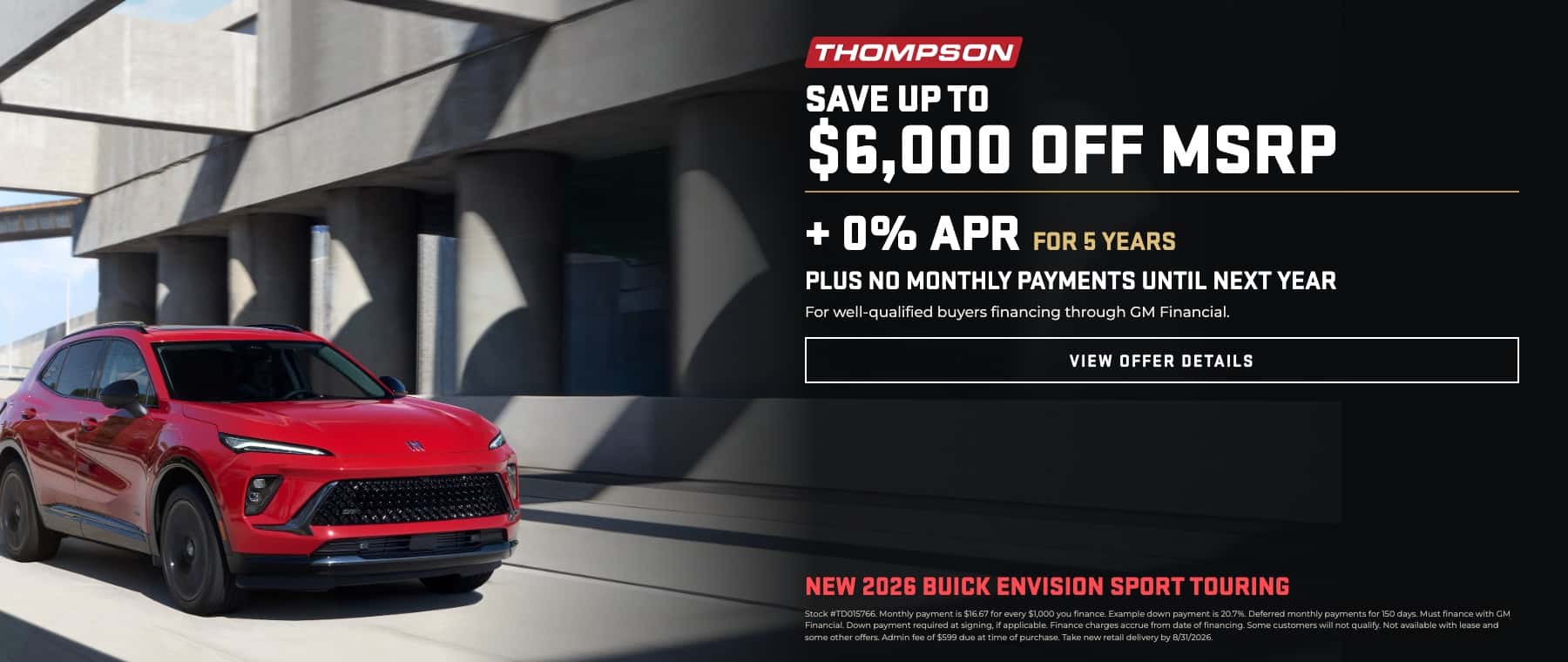 Buick Envision - August Promo 26