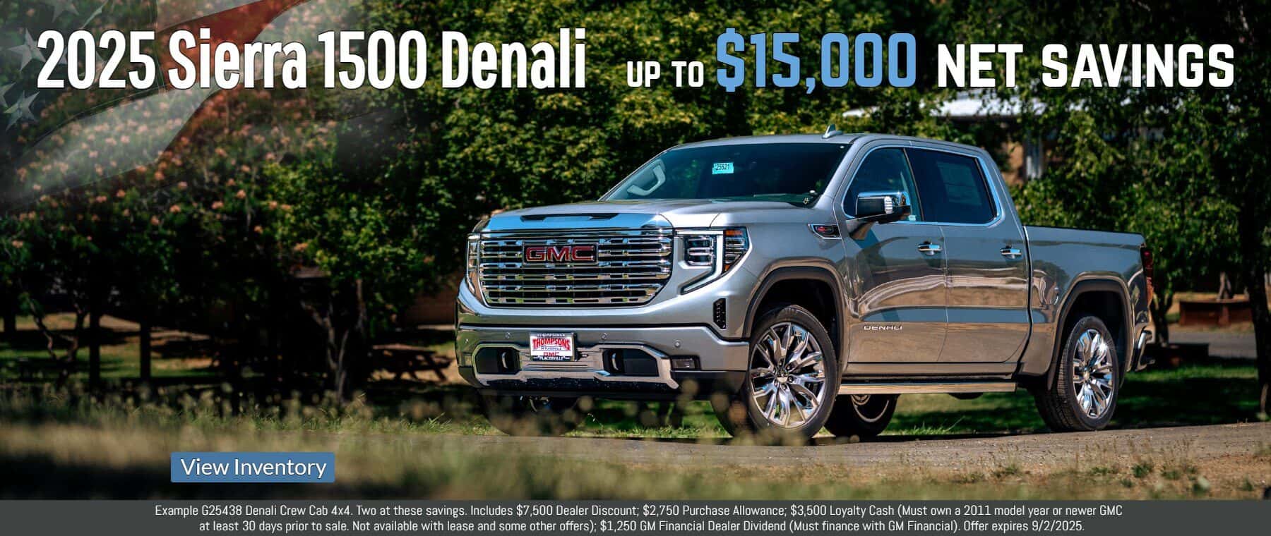2025 gmc sierra 1500 labor day
