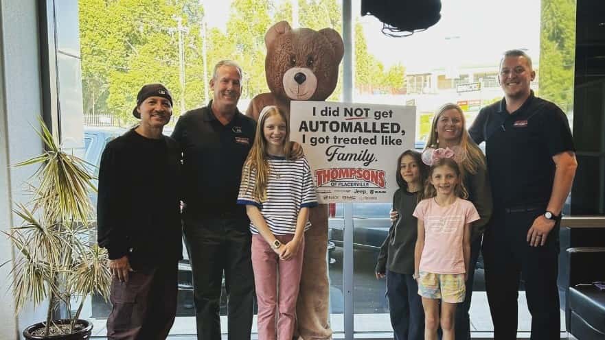 Thompsons GMC sales family in placerville