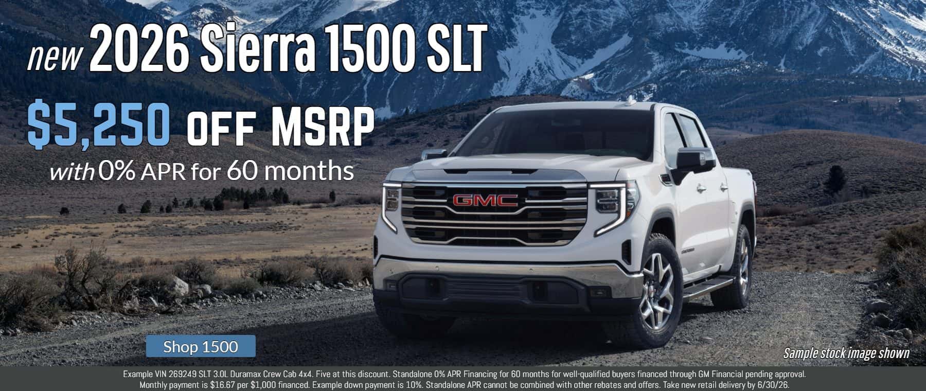 2026 gmc sierra 1500 slt for sale in placerville