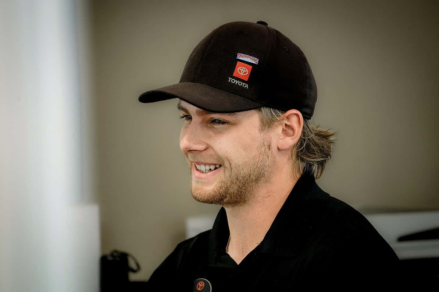 Joel sales manager at Thompsons Toyota