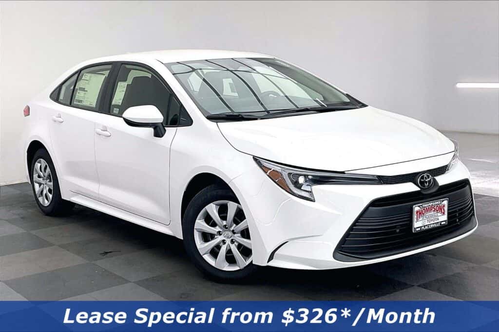 $326 monthly lease special 2026 toyota corolla hybrid