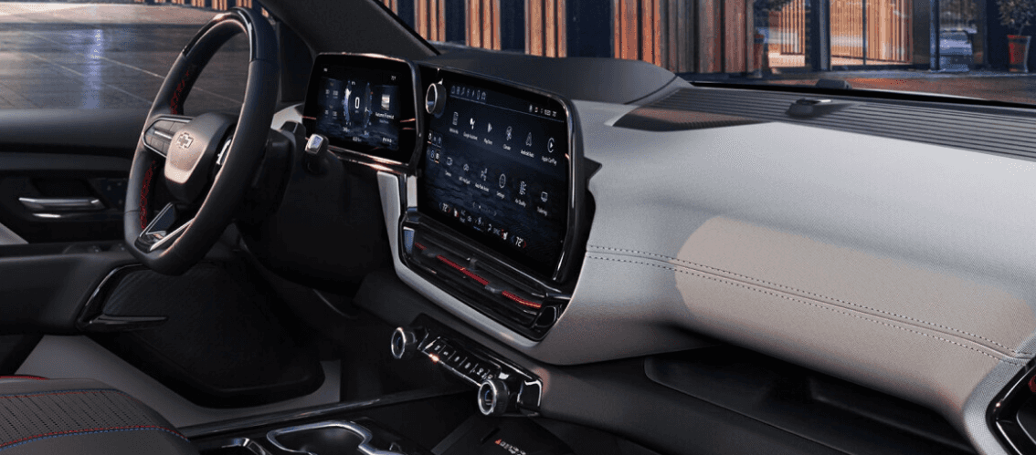 Silverado EV interior