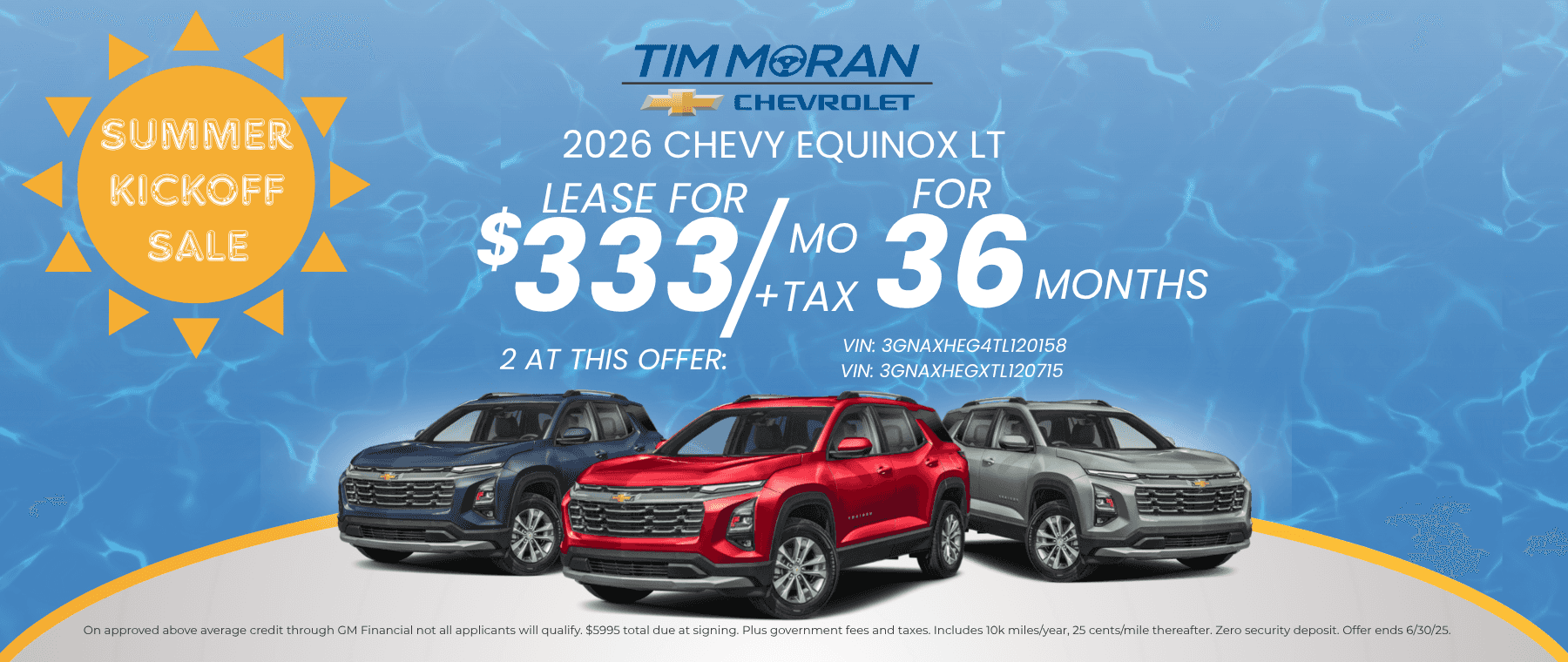 Chevy Equinox Lease Offer