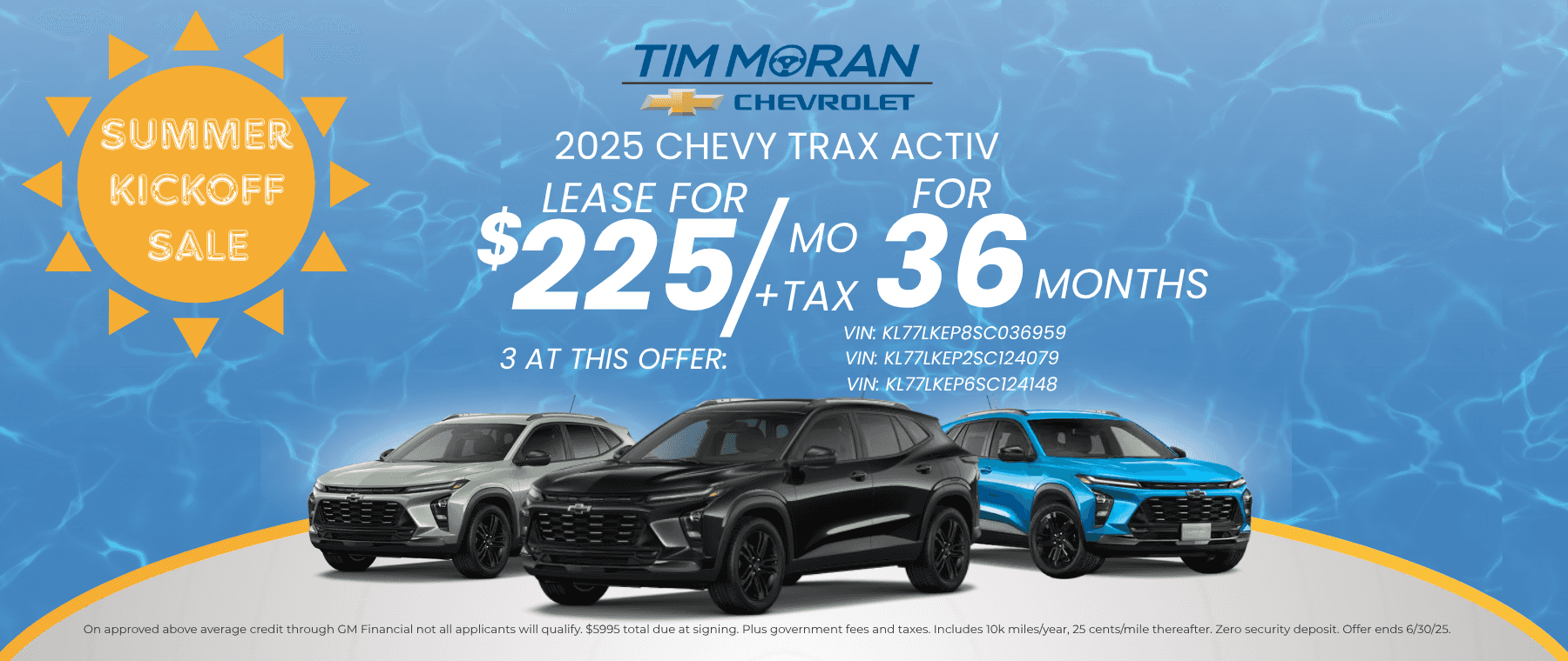 Chevy Trax Lease