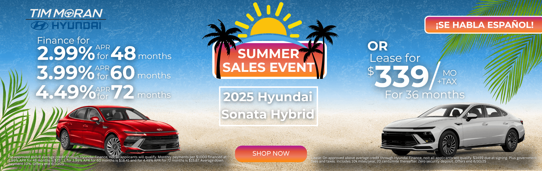 Hyundai SOnata Hybrid Offer