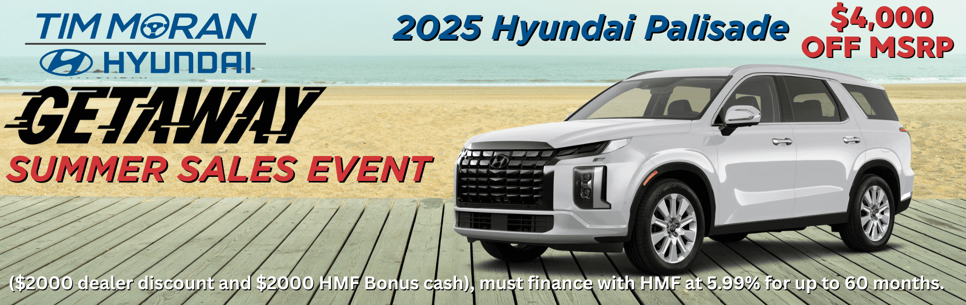 2025 Hyundai Pallisade Summer Sales