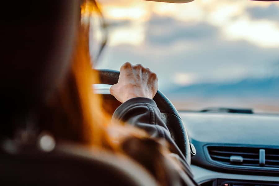 student driving