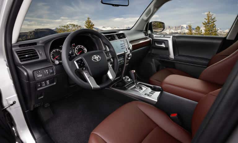 2024 Toyota 4Runner Interior Front Seats And Dash