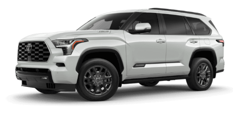 2024 Toyota Sequoia Platinum Exterior - Wind Chill Pearl