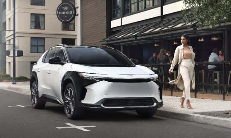 2024 Toyota bZrX Exterior On City Street