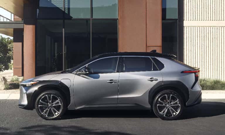 2024 Toyota bZ4X Exterior Outside Apartment Building