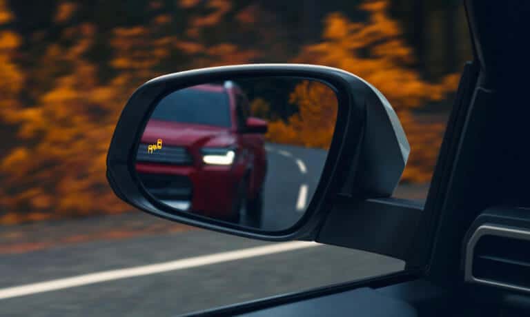 2025 Toyota 4Runner Exterior Safety Blindspot Monitor