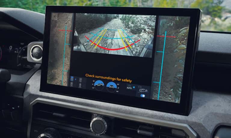 2025 Toyota 4Runner Interior Infotainment Screen With Backup Camera