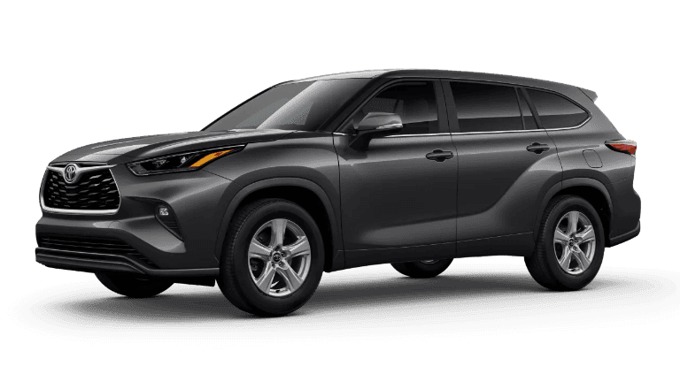 2025 Toyota Highlander LE Exterior - Magnetite Gray Metallic