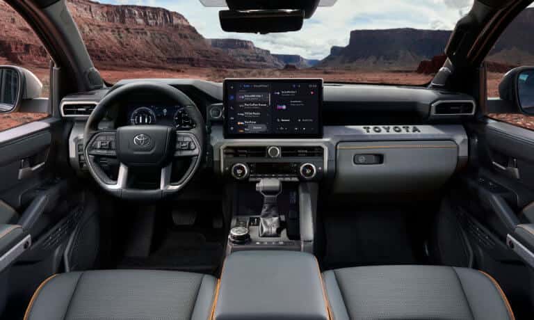 2025 Toyota Tacoma Interior Front Seats And Dash