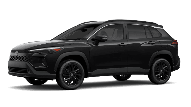 2026 Toyota Corolla Cross Hybrid XSE Exterior - Jet Black