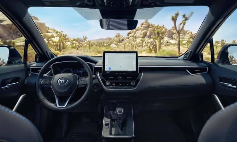 2026 Toyota Corolla Cross Interior Front Dash