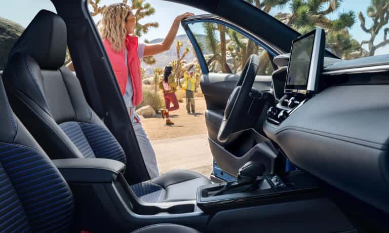 2026 Toyota Corolla Cross Interior Front Seats And Dash