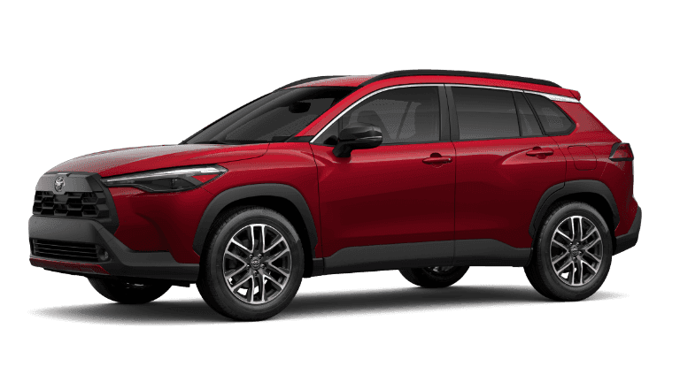 2026 Toyota Corolla Cross XLE Exterior - Soul Red Crystal