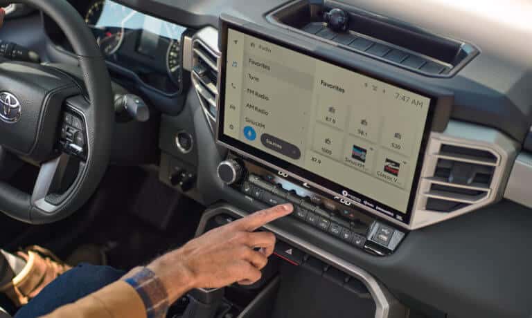 2026 Toyota Tundra Interior Infotainment