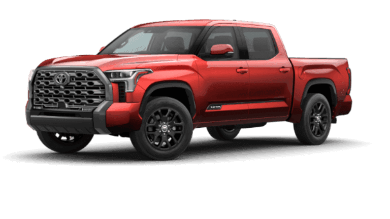 2026 Toyota Tundra Platinum Exterior - Supersonic Red