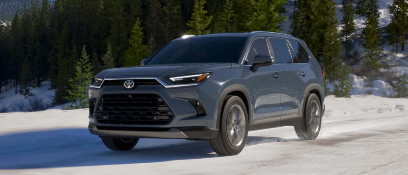 2026 Toyota Grand Highlander Exterior On Snowy Trail