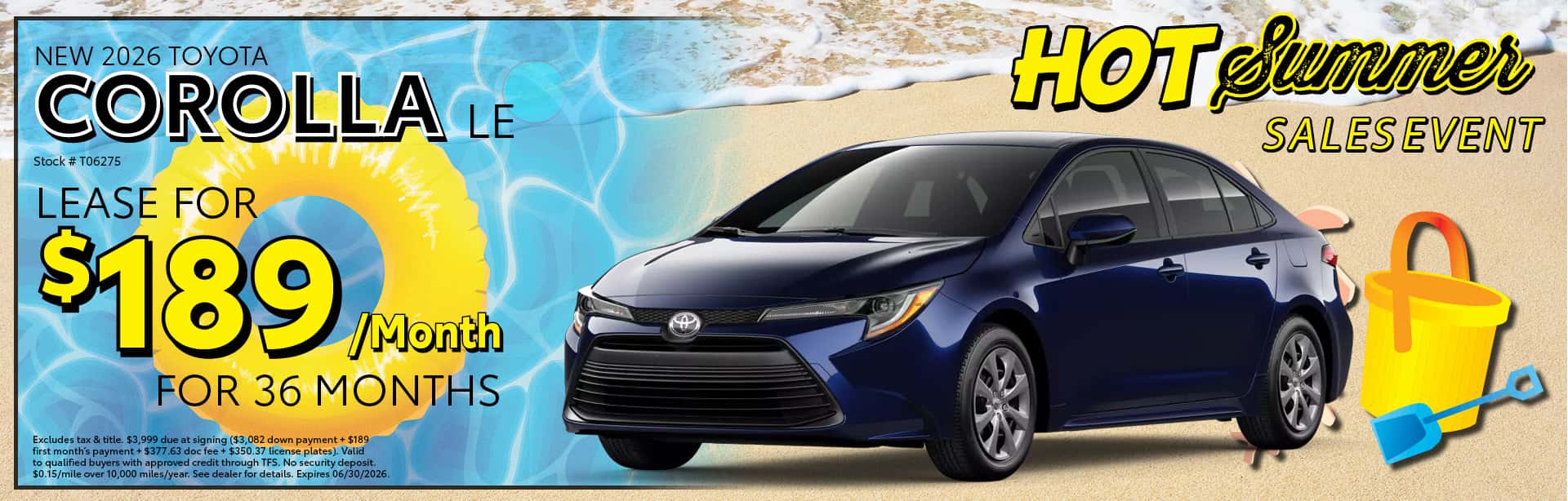 2026 Toyota Corolla Lease Offer | Toyota of Bourbonnais