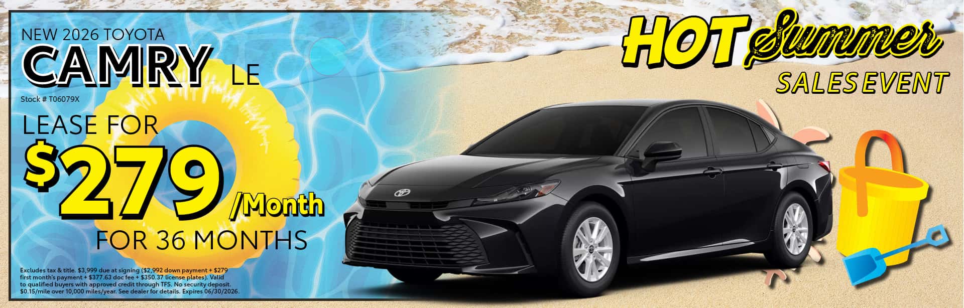 2026 Toyota Camry Lease Offer | Toyota of Bourbonnais
