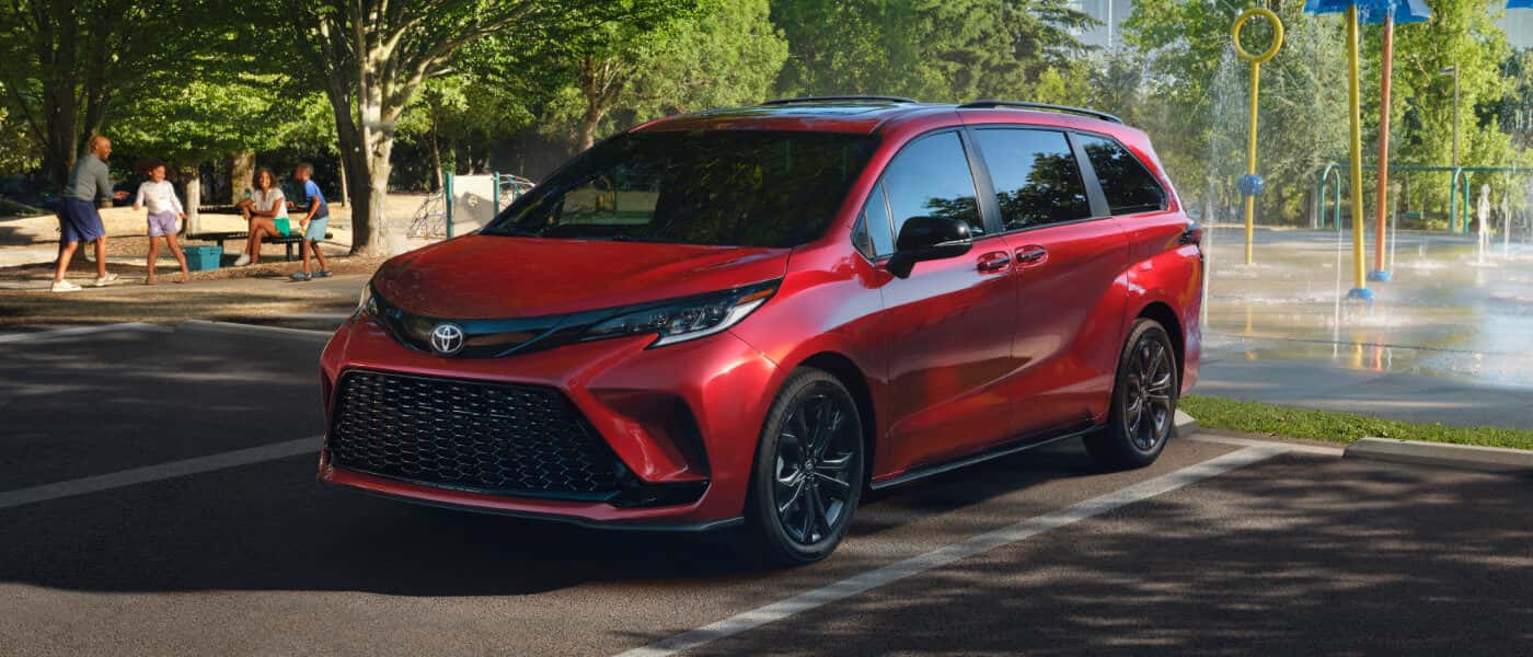 2026 Toyota Sienna Exterior In Park Parking Lot