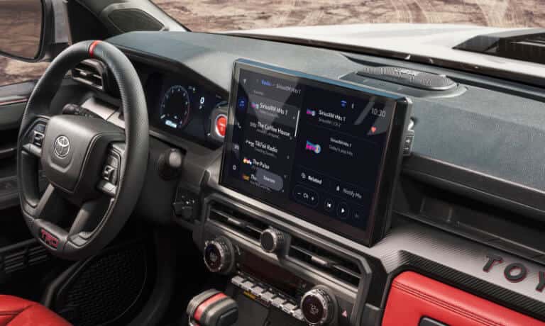 2026 Toyota Tacoma Interior Infotainment System